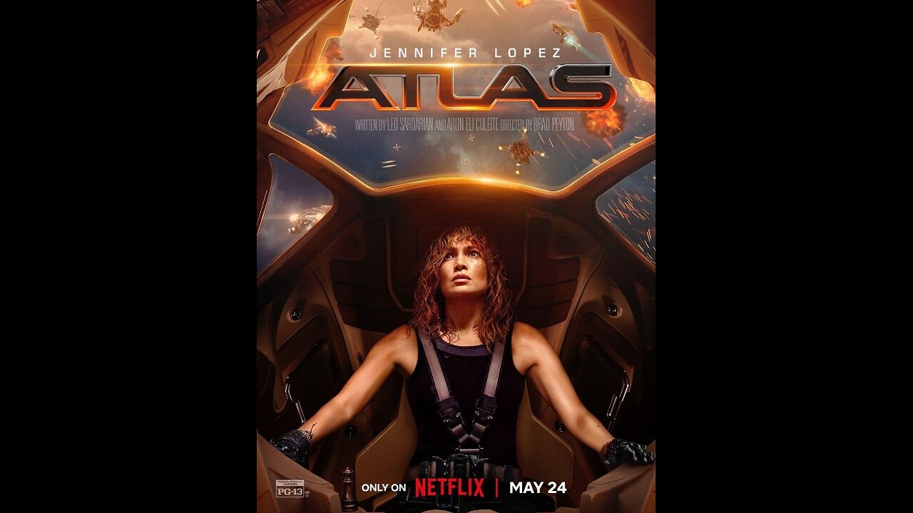 ATLAS OFFICIAL TRAILER - (2024) #netflix #jenniferlopez #scifi #adventure #simuliu #markstrong