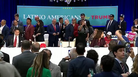 President Trump Participates in a Latino Roundtable in Doral, FL