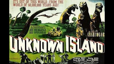 UNKNOWN ISLAND 1948 In CINECOLOR Adventurers Find an Island of Prehistoric Beasts FULL MOVIE in HD