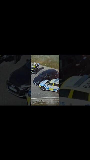 Brutal pit-maneuver by Swedish Police. Dont miss Active Driving Encounters by GTBOARD.com