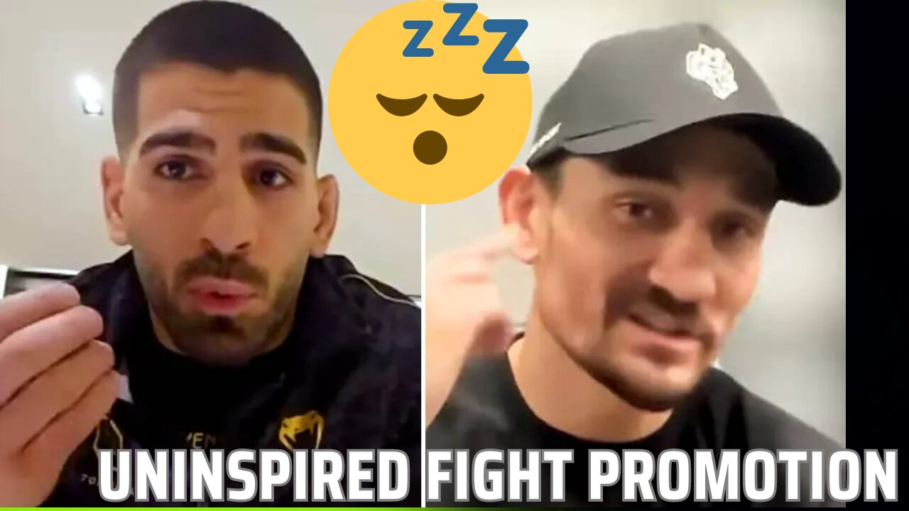 Ilia Topuria, Max Holloway 'Face To Face' Interview. Needs More Hype!