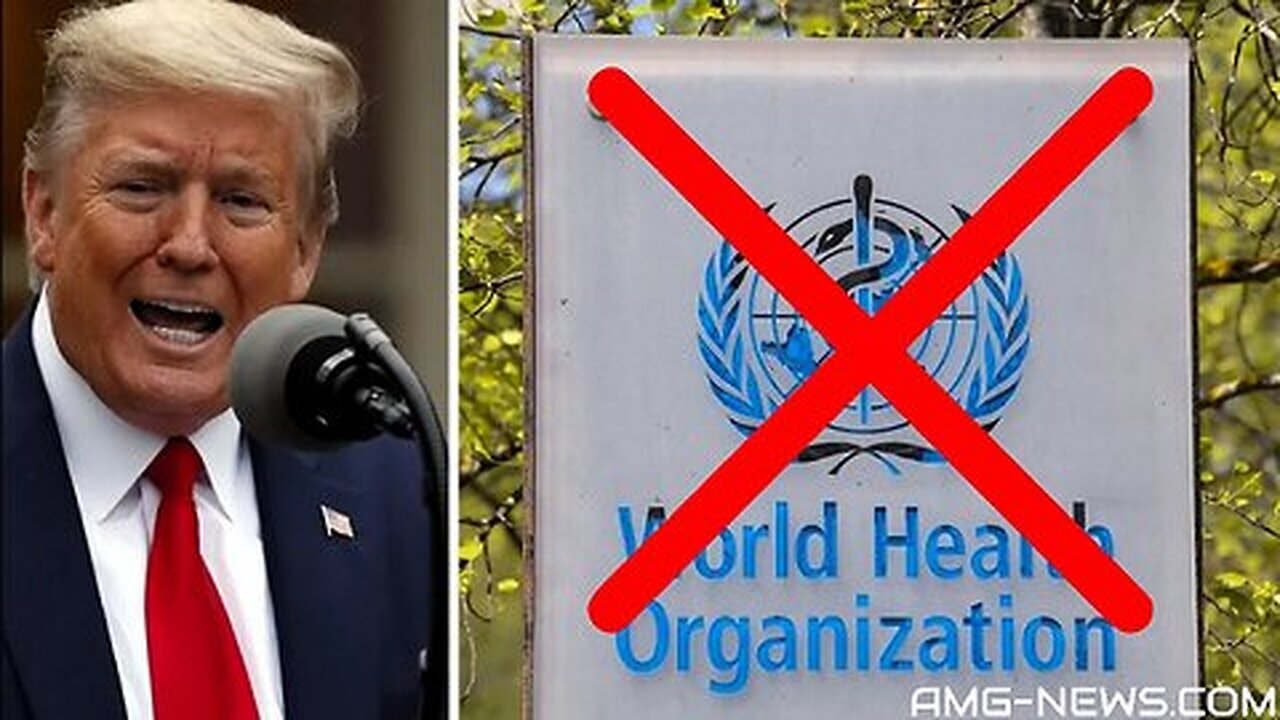 BOOM! Trump Announces Plans to PULL the U.S. OUT of the WHO on Day 1