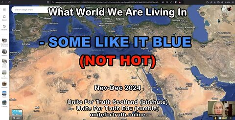 What World We are living it - Some like it blue (not hot)!