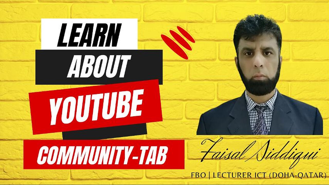 How to Use Community tab on YouTube