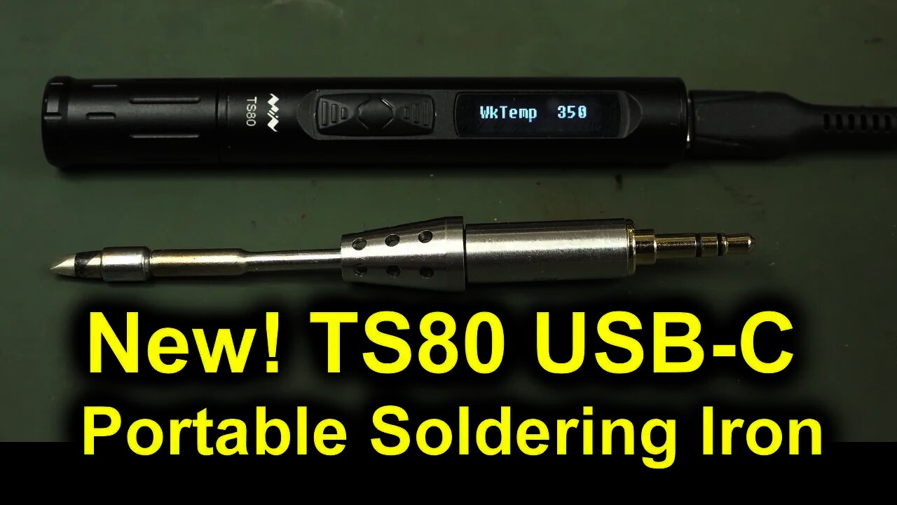 EEVblog #1114 - NEW TS80 USB Soldering Iron Review