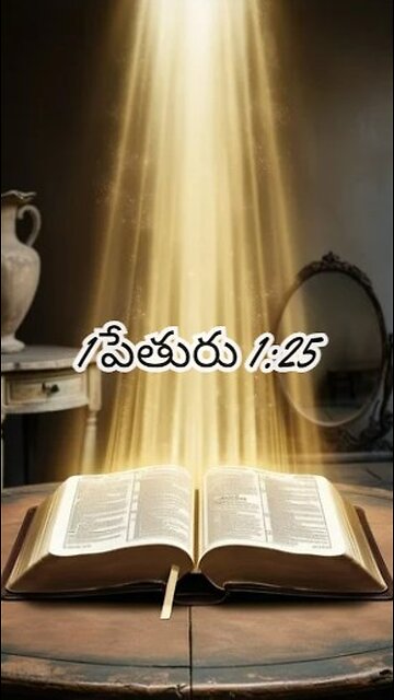 1 పేతురు 1:25 - కానీ యెహోవా వాక్యం శాశ్వతంగా నిలిచి ఉంటుంది. మీకు బోధించబడినది ఈ వాక్యమే.