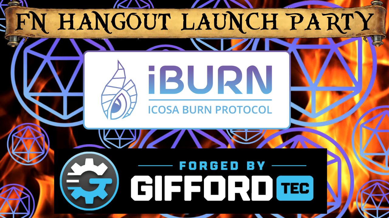 iBURN - Icosa meets GiffordTEC - FN Hangout Launch Party