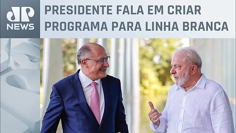 Lula sugere a Alckmin reeditar incentivo à compra de eletrodomésticos