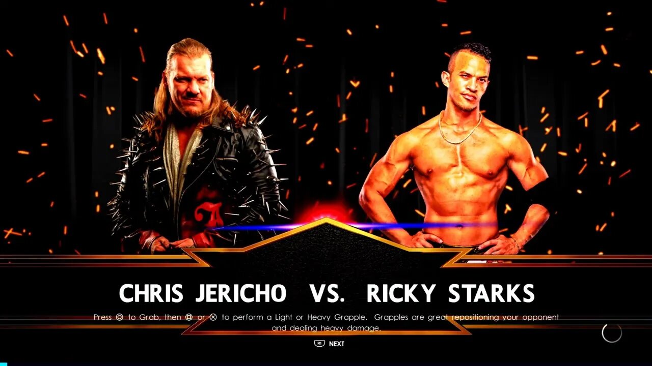 AEW Dynamite Ricky Starks vs Chris Jericho