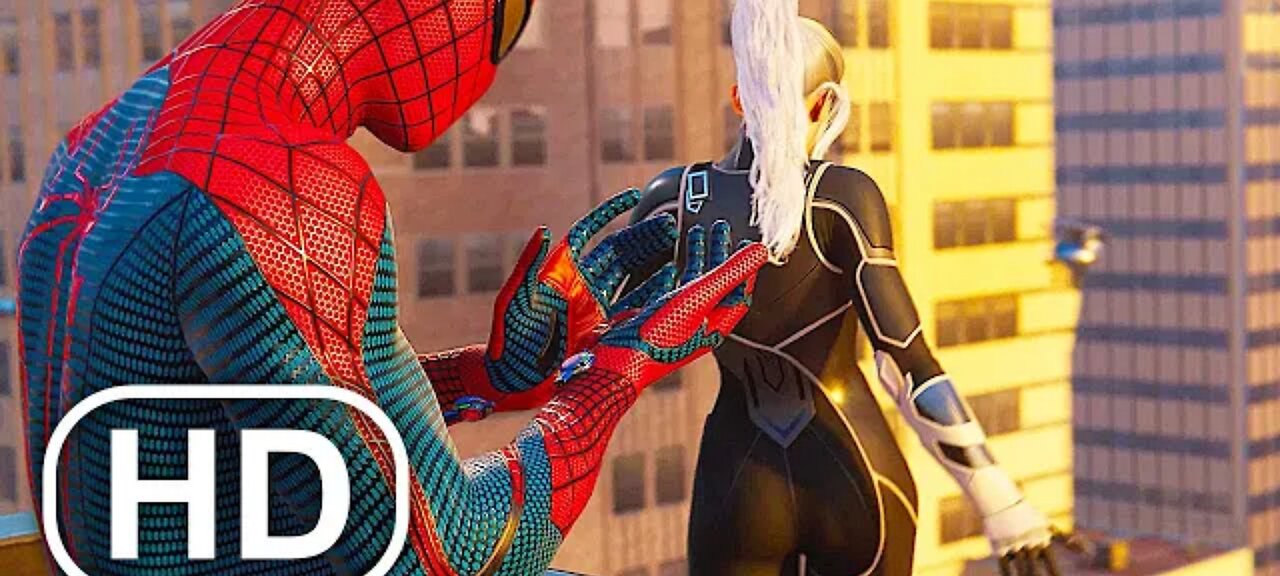 The Amazing Spider-Man Cheating On MJ With Black Cat Scene 4K ULTRA HD - Spider-Man Remastered PS5