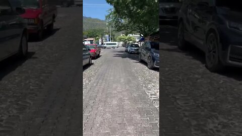 Beautiful streets of Ajijic, Mexico