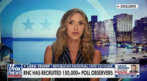 RNC Co-Chair Lara Trump issues a stark warning to anyone trying to cheat in the upcoming Election