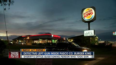 Pasco County deputy's gun stolen after he left it in Burger King bathroom in New Port Richey