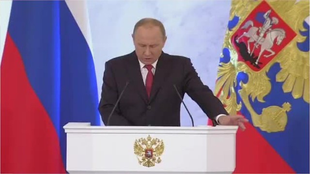 Russian President Vladimir Putin Praises Trump During State of the Nation Address