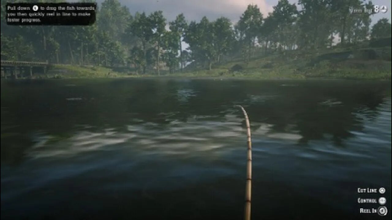 Red Dead Redemption Fishing with Melody present