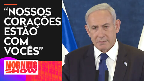 Netanyahu se pronuncia após vídeo do Hamas com reféns: “Estamos fazendo o possível”