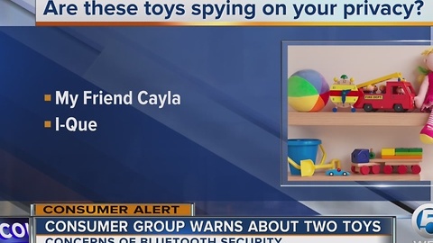 Consumer group warns parents about two toys