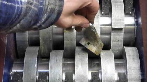 Shredding brass