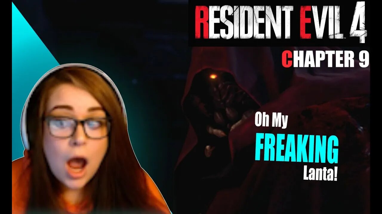 TERRIFIED Playing as Ashley in Resident Evil 4