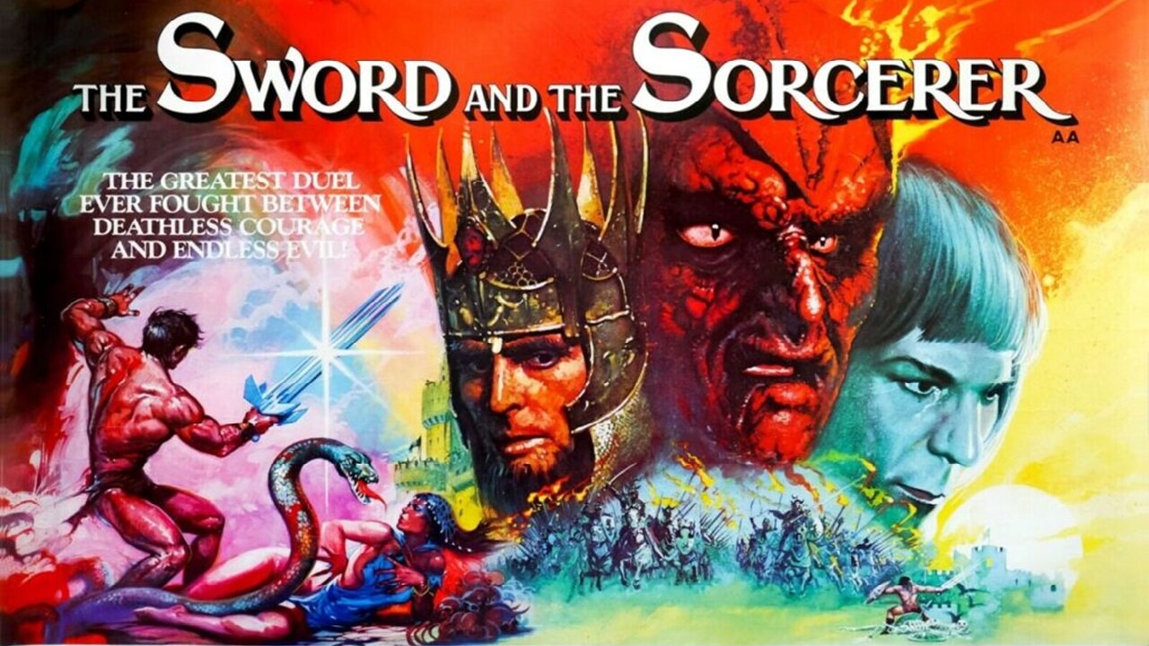 The Sword and the Sorcerer (1982) Lee Horsley, Kathleen Beller, Simon MacCorkindale