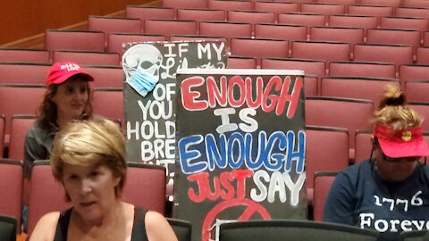 VICTORY! Parents Enter CA School Board Meeting, Refuse to Wear Masks, Board Could Not Stop Them!