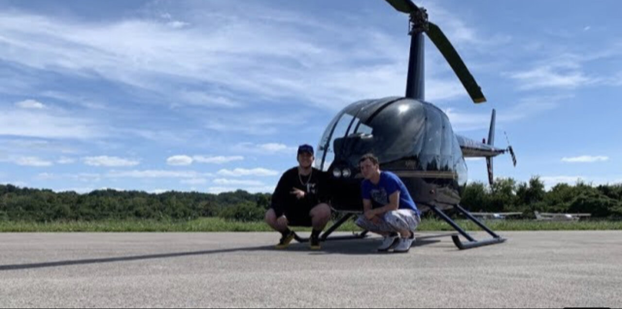 Renting out a helicopter!!