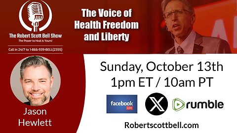 A Sunday Conversation with Jason Hewlett - Laughter, Leadership, and Life-Changing Health - The RSB Show 10-13-24