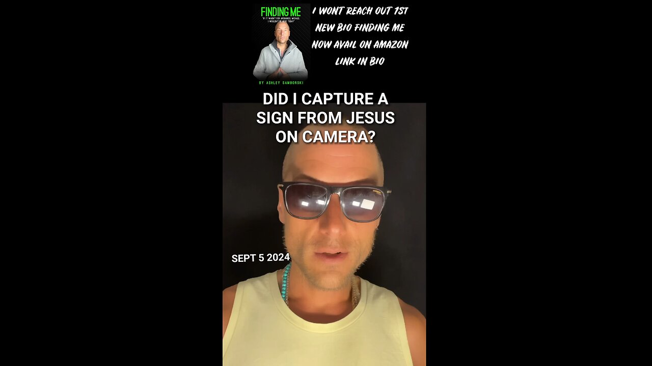 DID I CAPTURE A SIGN FROM JESUS ON CAMERA? #jesus #thirdbeach #ashsam888