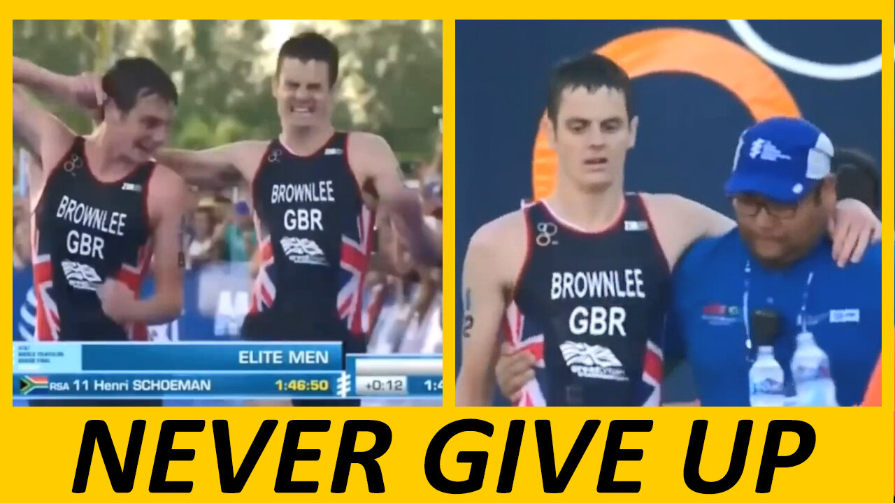 MAN NEVER GIVING UP TILL END