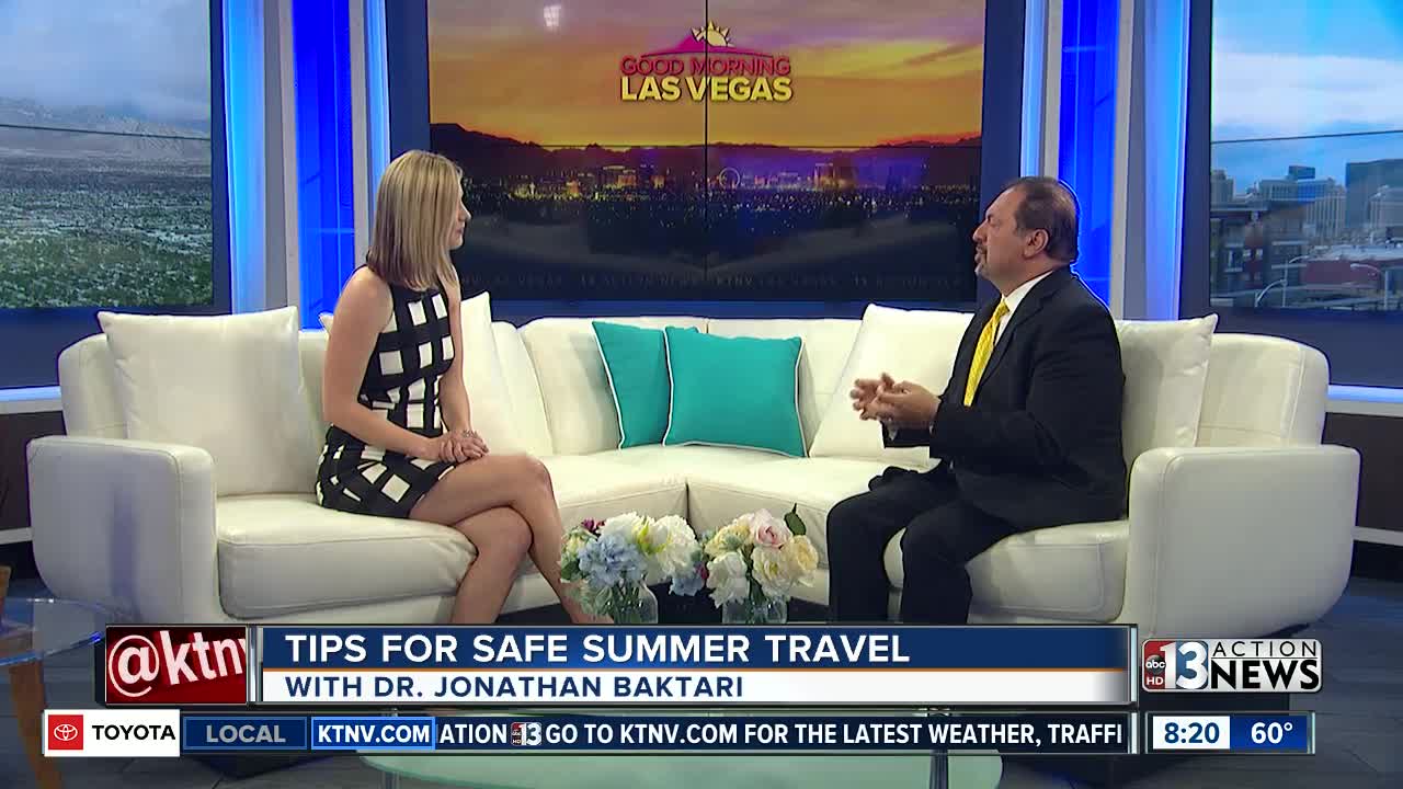 Dr. Jonathan Baktari of e7 Health breaks down tips for safe and healthy summer travel