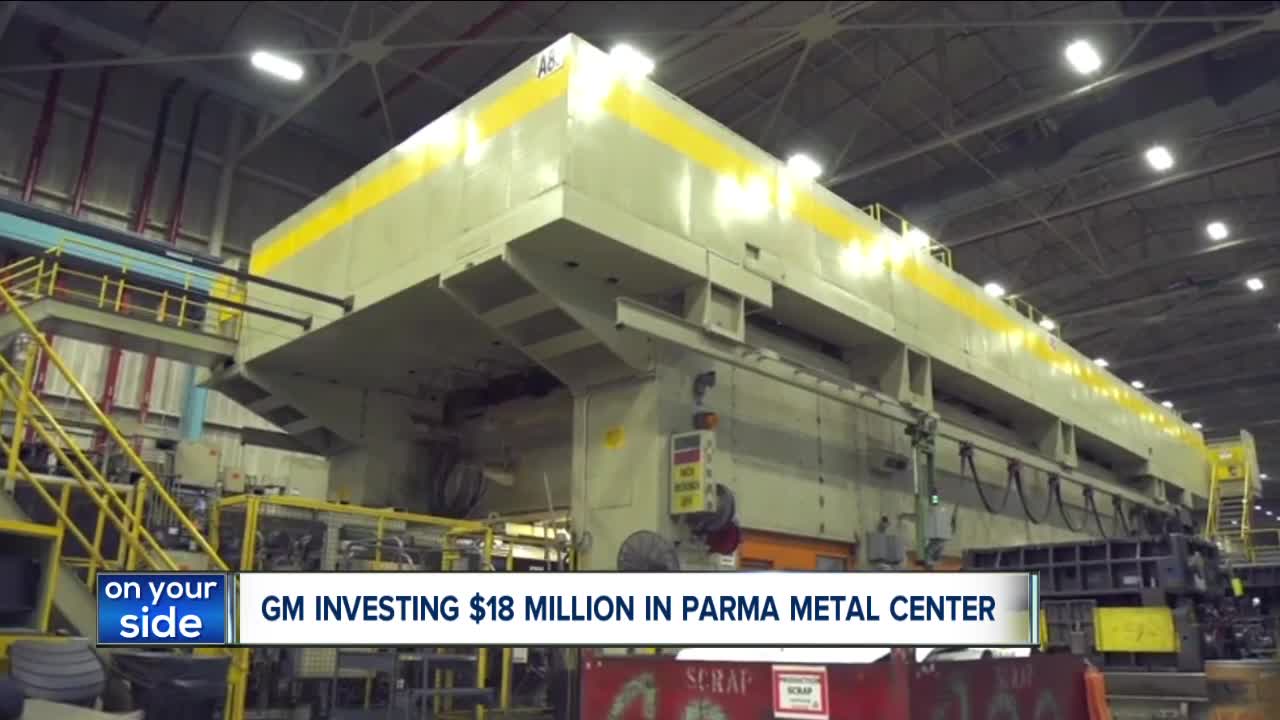 General Motors invests $18 million in Parma Metal Center for 2020 upgrades