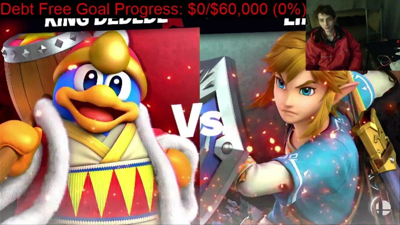 King Dedede VS Link On The Hardest Difficulty In A Super Smash Bros Ultimate Match With Commentary