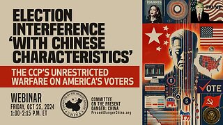 Webinar | Election Interference ‘with Chinese Characteristics’