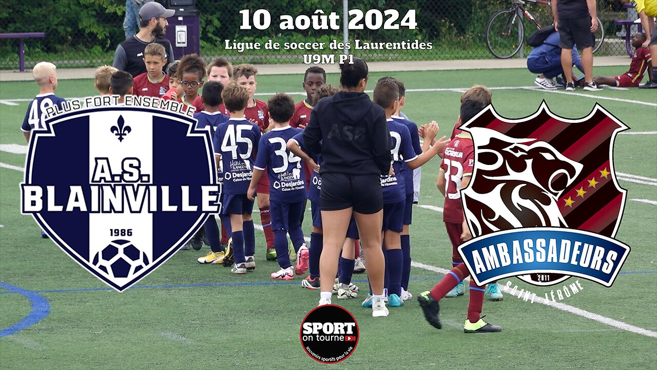 Faits saillants - Match du 10 août 2024 - As Blainville vs Ambassadeurs St-Jérôme