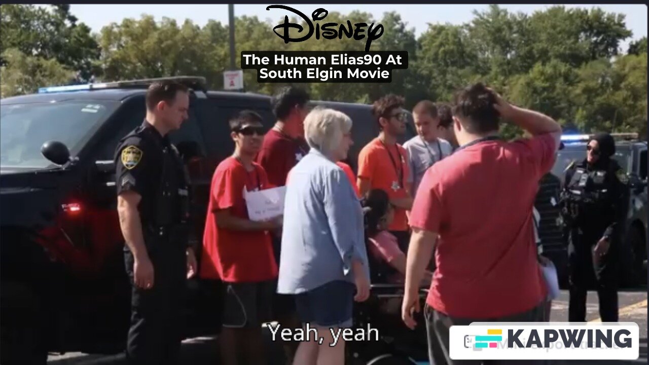 Disney's The HumanElias90 At South Elgin Police Movie (Disney Live Action)