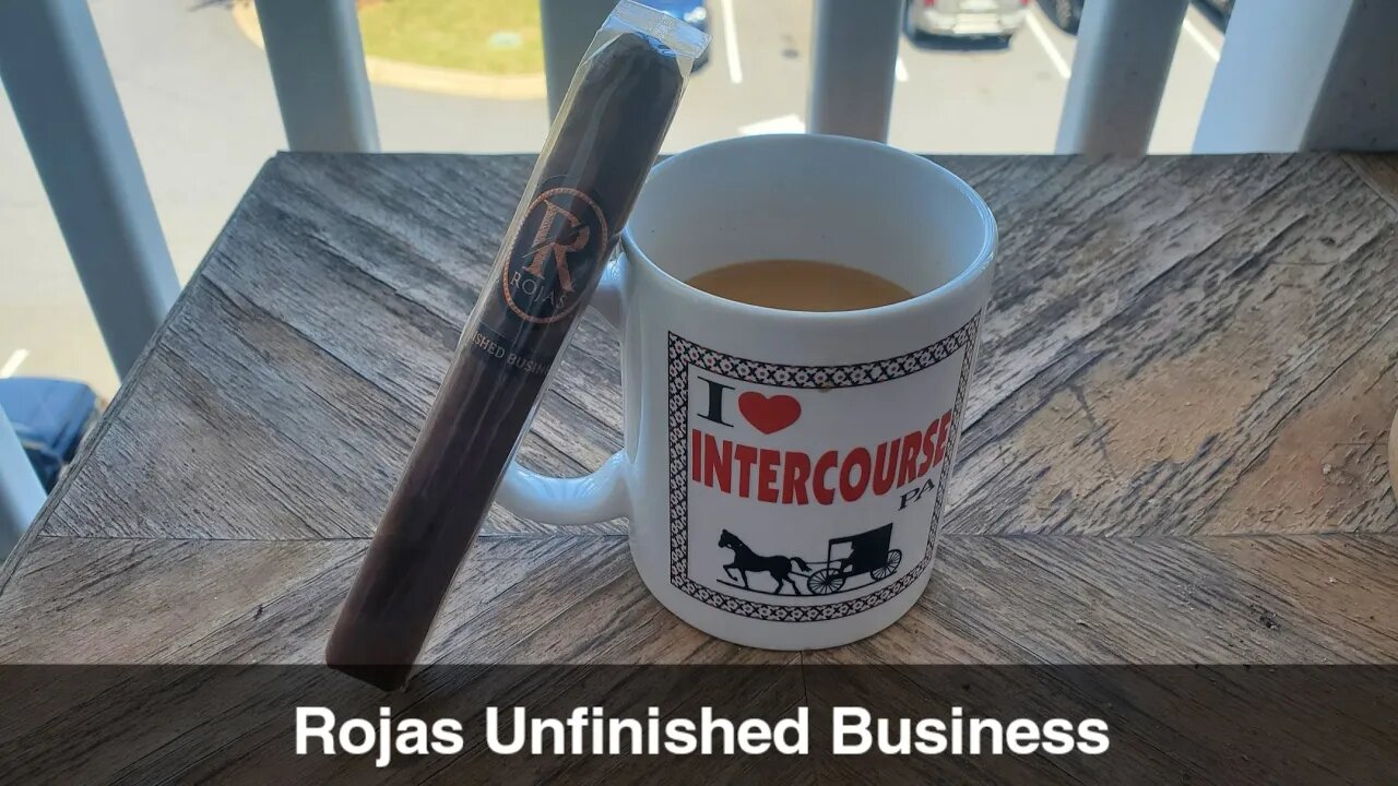 Rojas Unfinished Business cigar review