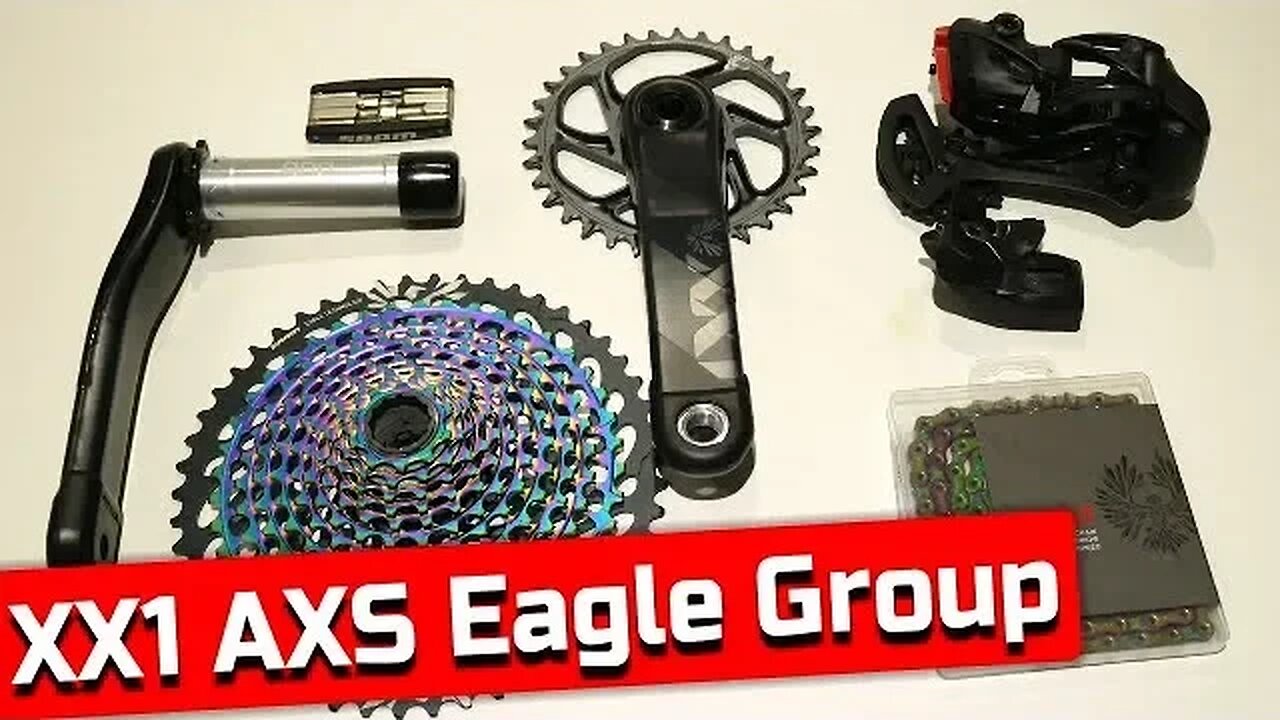 MTB Wireless Whizzbang - SRAM XX1 Eagle AXS Wireless 12 Speed Groupset Weight