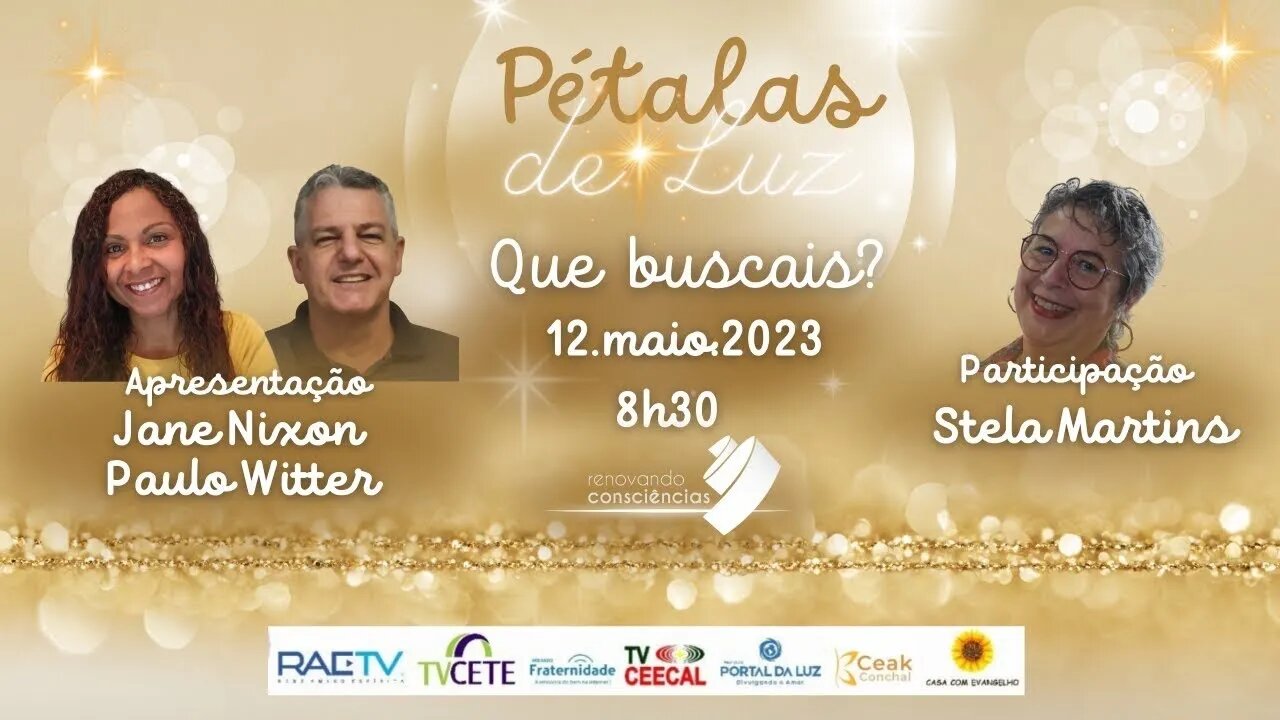 PÉTALAS DE LUZ | Que buscais? | #11 2T | 12/05 | 8:30h