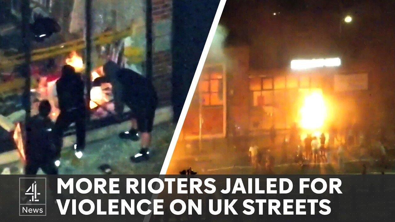 More UK rioters jailed as police warn of new far right unrest