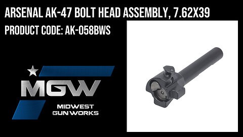 Arsenal AK-47 Bolt Head Assembly, 7.62x39 - AK-058BWS