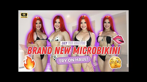 Micro bikni try on haul