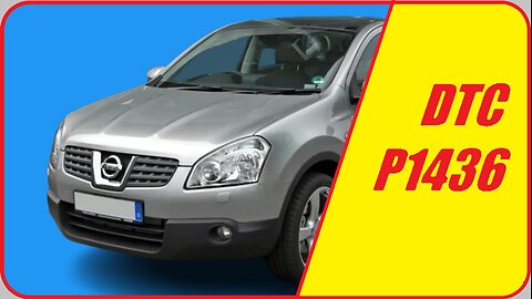✅ 👉DTC P1436👈, NISSAN QASHQAI 2009. LUZ AVERIA MOTOR Y LUZ DPF.