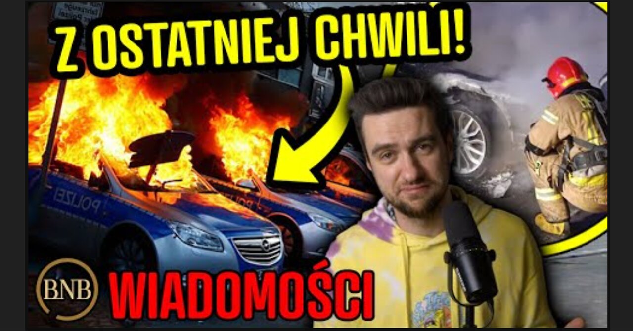 Alarm w Niemczech! Podp4lenia i At4ki Na P0licję w Całym Kraju