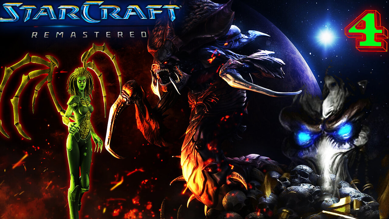 [2017] 🌌 Starcraft: Remastered 🌌🪐 Zerg Campaign 🪐 Part 4