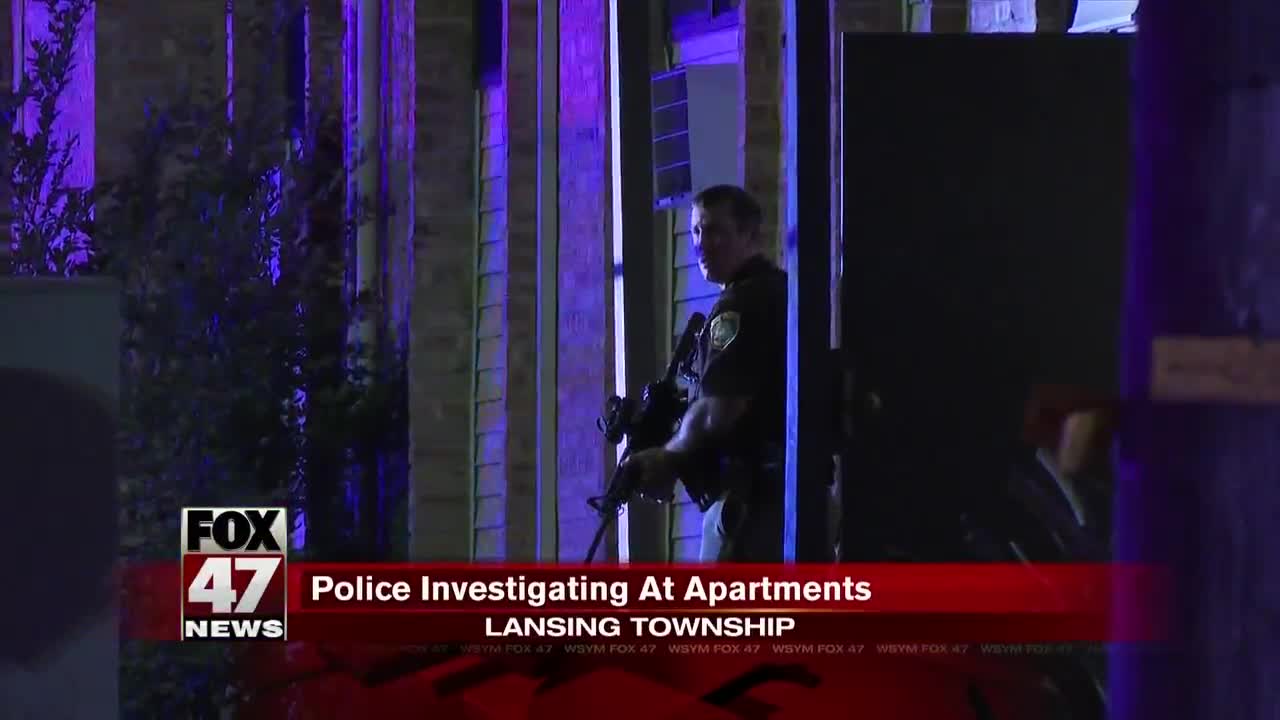 Lansing Township Police react to potential shooting