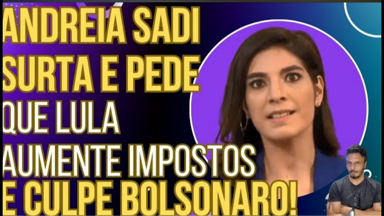 GloboLixo journalist despairs and asks Lula to increase taxes and blame Bolsonaro!