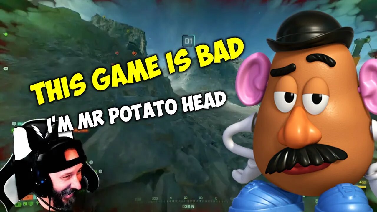 This Game is BAD I'm Mr Potato Head Battlefield 2042