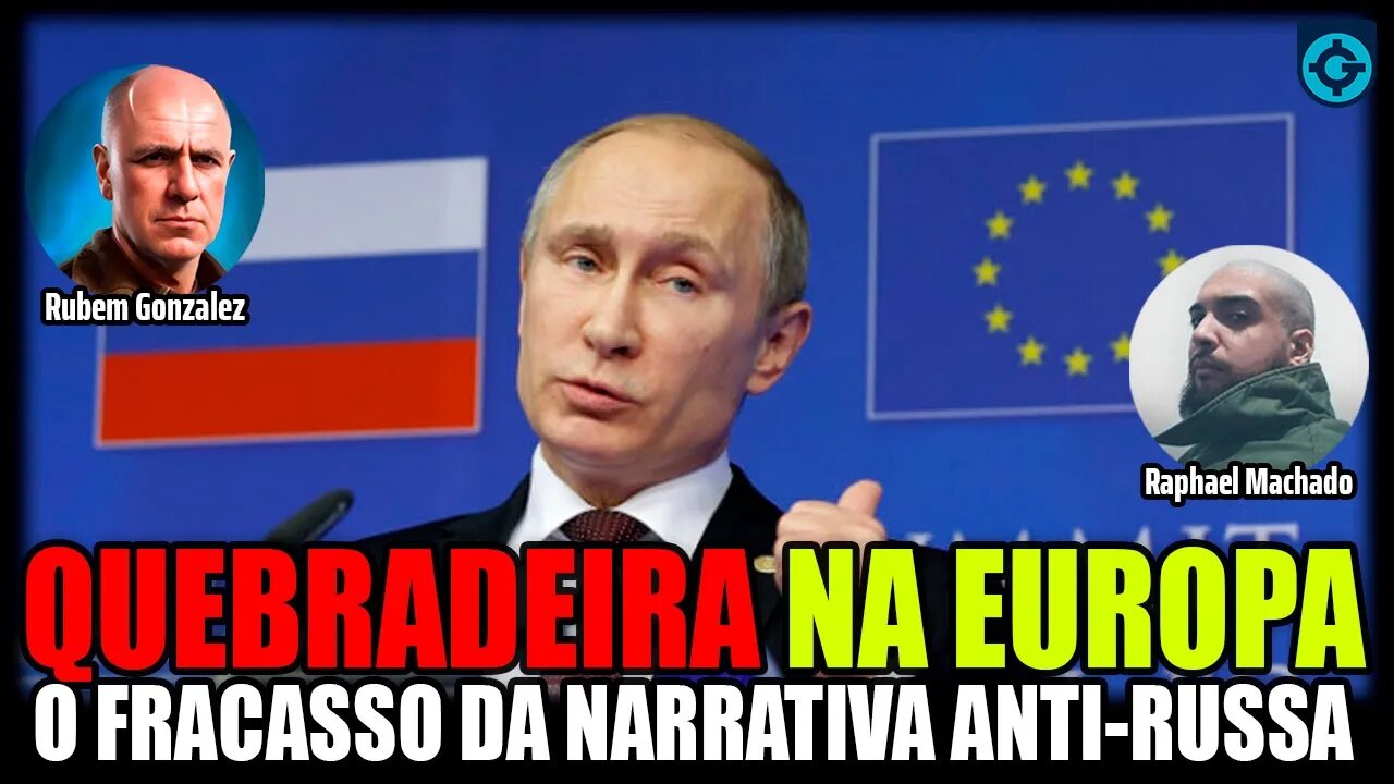 Quebradeira na Europa | O FR4C4SS0 da narrativa 4nti-russ4 | 🔴Live Geoforça