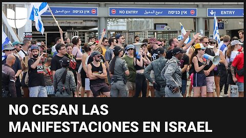 Indignación en Israel: se intensifican las protestas tras la recuperación de restos de seis rehenes