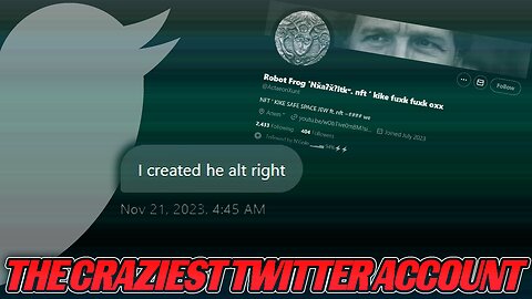 THE CRAZIEST TWITTER ACCOUNT IN EXISTENCE